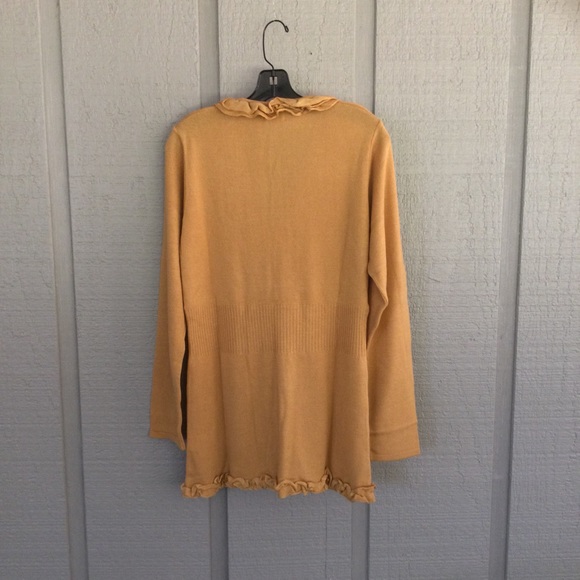 Pennington Bailes Cardigan Long Sleeve One Button Knit Acrylic Size XL - Picture 4 of 10